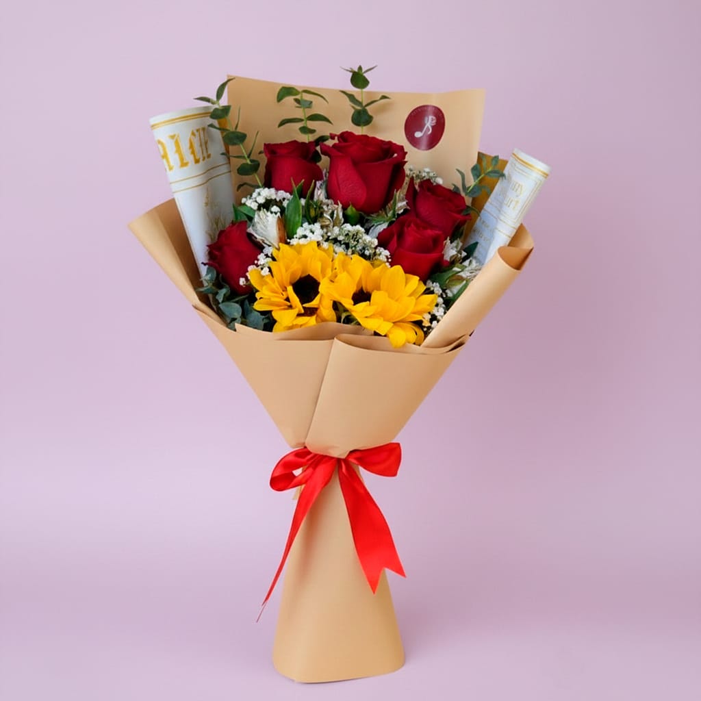 Pequeño Bouquet Sol y Pasión ramo02 13